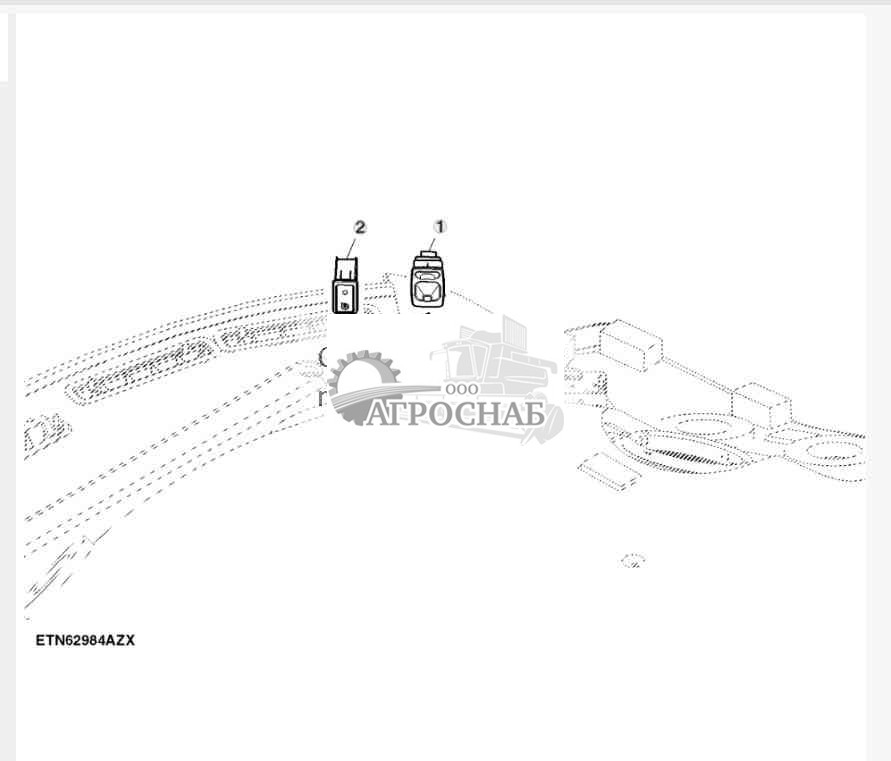 Переключатели зеркала с электроприводом 